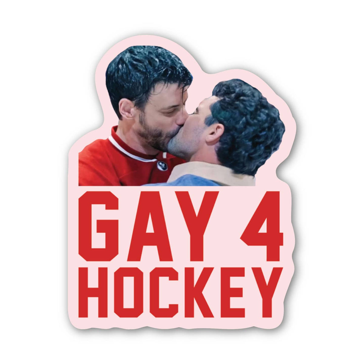 Gay 4 Hockey - Sticker