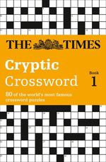 Book cover for Times Cryptic Crossword Book 1: 80 world-famous crossword puzzles
