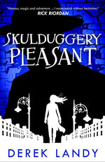 Book cover for Skulduggery Pleasant