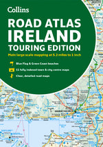 Book cover for Road Atlas Ireland: Touring Edition A4 Paperback