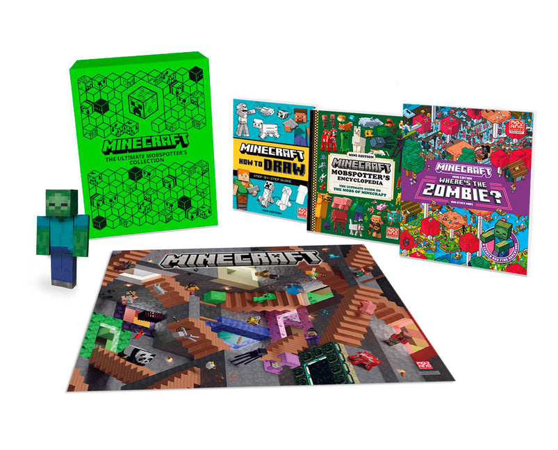 Book cover for Minecraft the Ultimate Mobspotter's Collection Gift Box