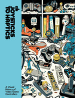 Book cover for Joysticks to Haptics: A Visual History of Video Game Controllers