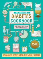 Book cover for Type 1 and Type 2 Diabetes Cookbook: Low Carb Recipes for the Whole Family