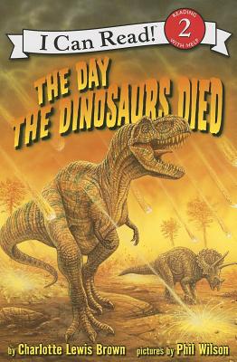 Book cover for The Day the Dinosaurs Died