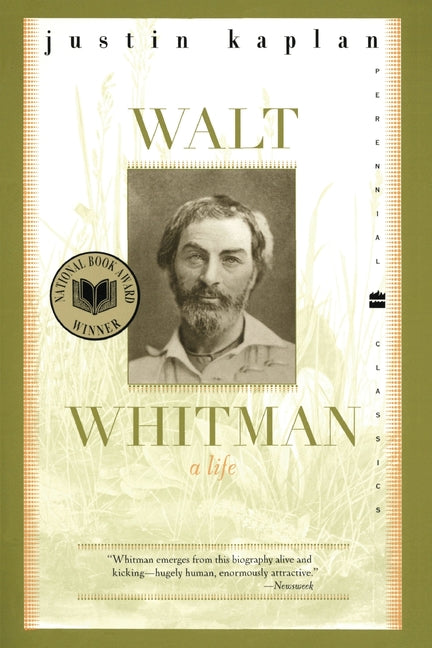 Book cover for Walt Whitman: A Life