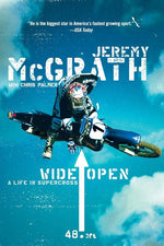 Book cover for Wide Open: A Life in Supercross