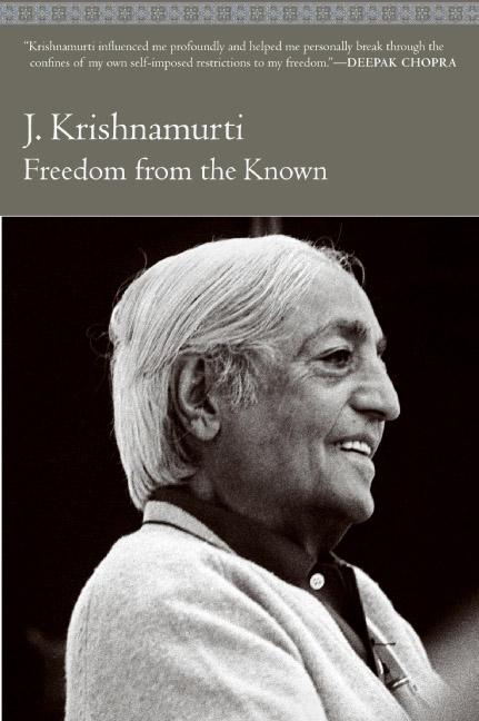 Book cover for Freedom from the Known