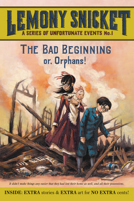 Book cover for A Series of Unfortunate Events #1: The Bad Beginning