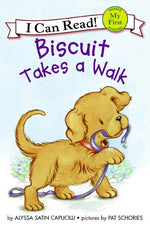 Book cover for Biscuit Takes a Walk