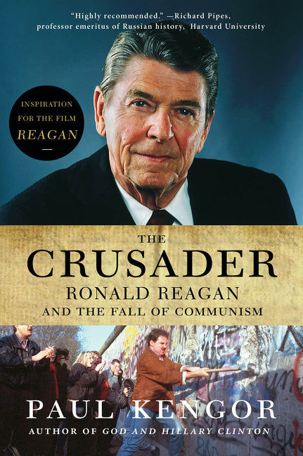 Book cover for Crusader: Ronald Reagan and the Fall of Communism