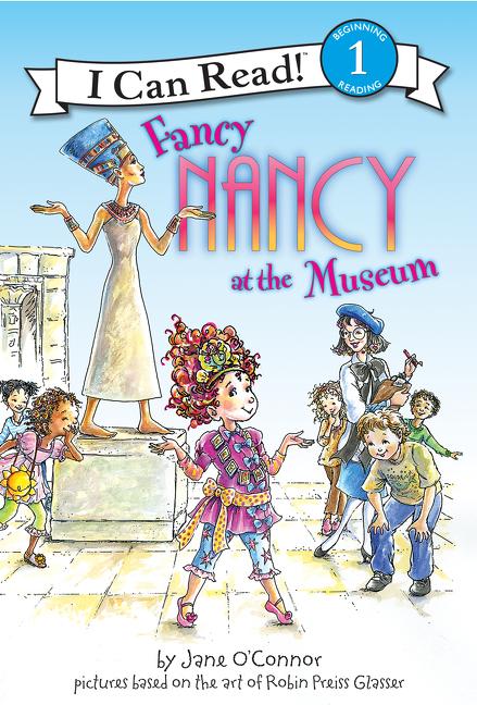 Book cover for Fancy Nancy at the Museum