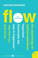 Book cover for Flow: The Psychology of Optimal Experience