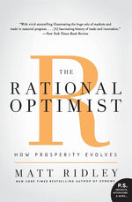 Book cover for Rational Optimist: How Prosperity Evolves