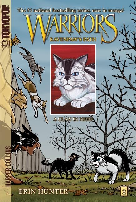 Book cover for Warriors: Ravenpaw's Path #2: A Clan in Need