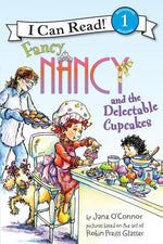 Book cover for Fancy Nancy and the Delectable Cupcakes