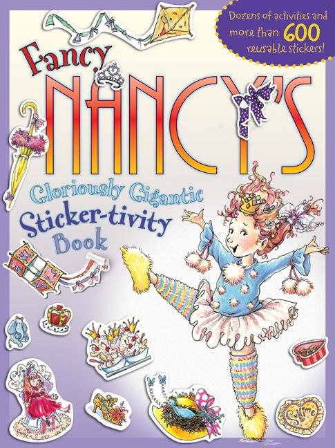 Book cover for Gloriously Gigantic Sticker-tivity Book