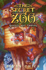 Book cover for The Secret Zoo: Riddles and Danger