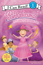 Book cover for Pinkalicious: The Princess of Pink Slumber Party