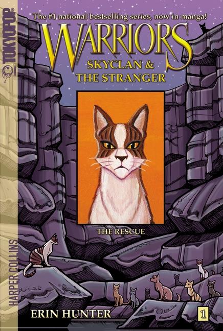 Book cover for Warriors Manga: Skyclan and the Stranger #1: The Rescue