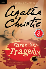 Book cover for Three ACT Tragedy: A Hercule Poirot Mystery: The Official Authorized Edition