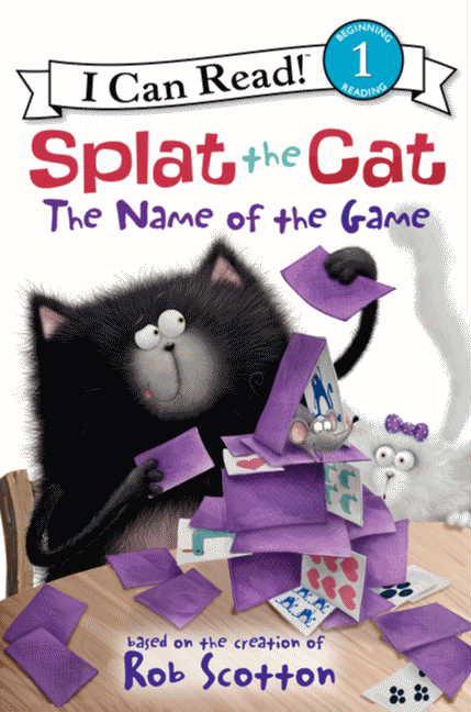 Book cover for Splat the Cat: The Name of the Game