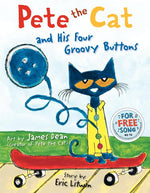 Book cover for Pete the Cat and His Four Groovy Buttons