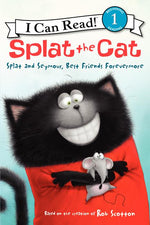 Book cover for Splat and Seymour, Best Friends Forevermore