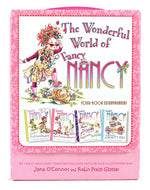 Book cover for Fancy Nancy: The Wonderful World of Fancy Nancy: 4 Books in 1 Box Set!