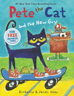 Book cover for Pete the Cat and the New Guy