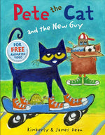 Book cover for Pete the Cat and the New Guy