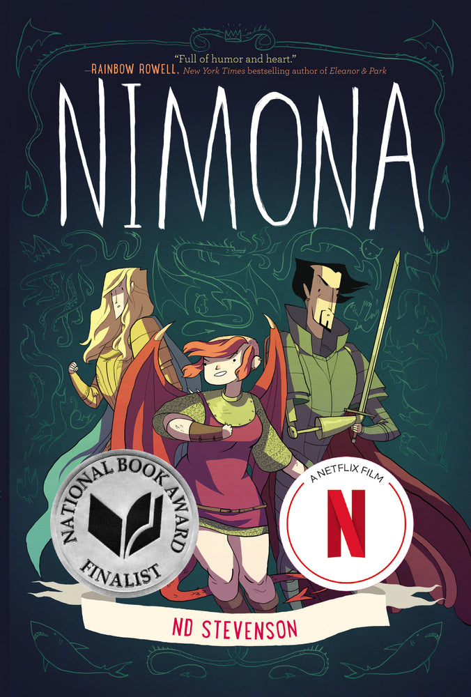 Book cover for Nimona: A Netflix Film