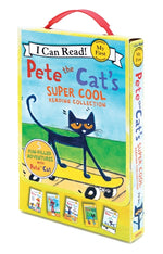 Book cover for Pete the Cat's Super Cool Reading Collection: 5 I Can Read Favorites!