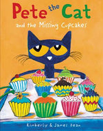 Book cover for Pete the Cat and the Missing Cupcakes