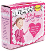 Book cover for Pinkalicious 12-Book Phonics Fun!: Includes 12 Mini-Books Featuring Short and Long Vowel Sounds