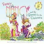 Book cover for Fancy Nancy and the Quest for the Unicorn: Includes Over 30 Stickers!