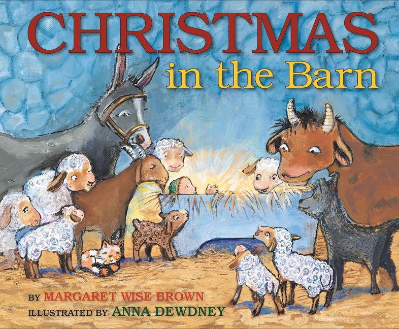 Book cover for Christmas in the Barn: A Christmas Holiday Book for Kids