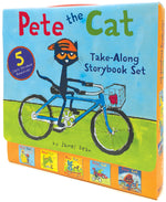 Book cover for Pete the Cat Take-Along Storybook Set: 5-Book 8x8 Set