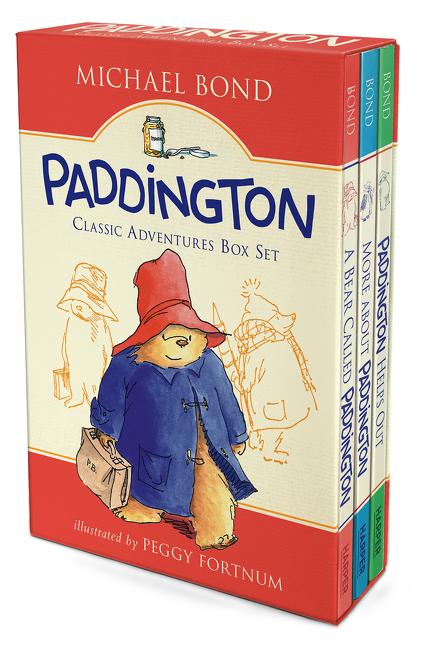 Book cover for Paddington Classic Adventures Box Set: A Bear Called Paddington, More about Paddington, Paddington Helps Out
