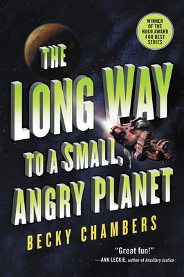 Book cover for The Long Way to a Small, Angry Planet