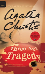 Book cover for Three Act Tragedy