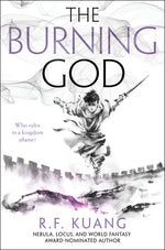 Book cover for The Burning God