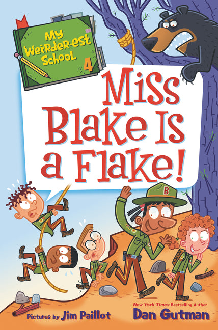 Book cover for My Weirder-Est School #4: Miss Blake Is a Flake!