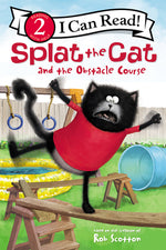 Book cover for Splat the Cat and the Obstacle Course