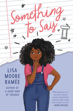 Book cover for Something to Say