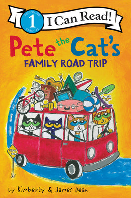 Book cover for Pete the Cat's Family Road Trip