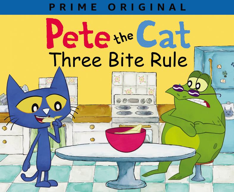 Book cover for Pete the Cat: Three Bite Rule