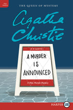Book cover for A Murder Is Announced: A Miss Marple Mystery