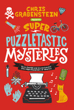 Book cover for Super Puzzletastic Mysteries: Short Stories for Young Sleuths from Mystery Writers of America