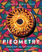 Book cover for Pieometry: Modern Tart Art and Pie Design for the Eye and the Palate
