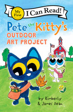 Book cover for Pete the Kitty's Outdoor Art Project